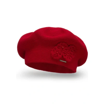 Afbeelding van Vivisence 7006 Dameshoed (1 stuk), Rood, Eén maat