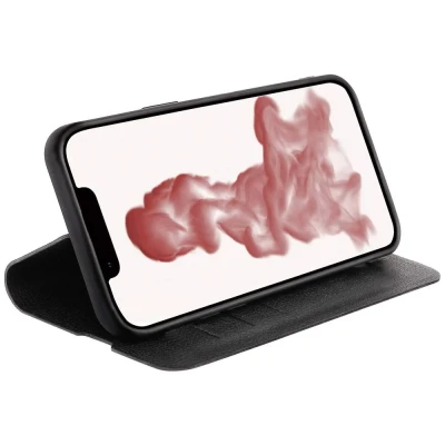 Afbeelding van Vivanco Premium Booklet Apple iPhone 14 Plus Zwart Met standfunctie