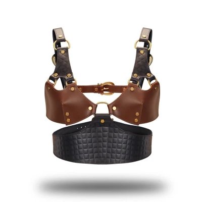 Afbeelding van Leren Bustier Liebe Seele