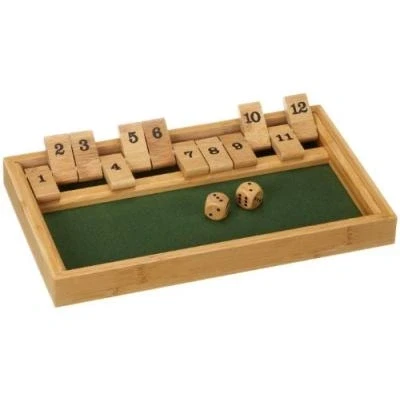 Image de PHILOS 3271 JEU SHUT THE BOX LANGUE : ALLEMAND