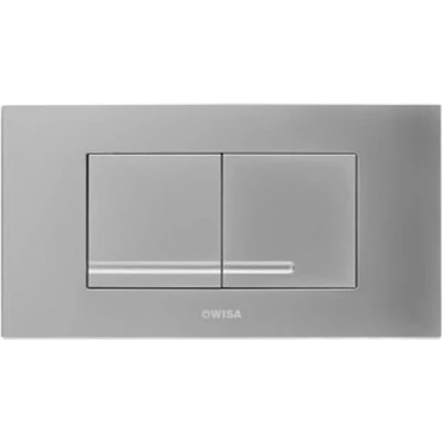 Afbeelding van WISA XT Kantos bedieningsplaat kunststof dualflush DF mat chroom