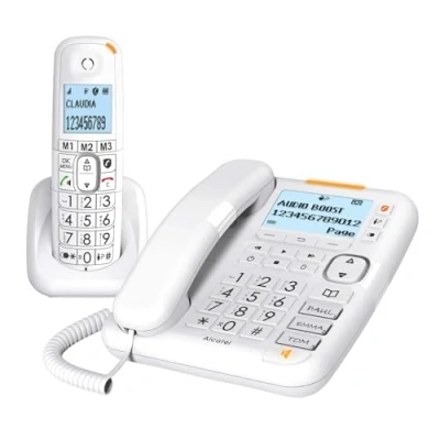 Afbeelding van Draadloze telefoon Alcatel Wit