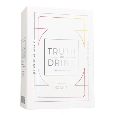 Afbeelding van Cut Atalia Truth Or Drink Stemmingsspel Voor 2 tot 10 spelers Vanaf 18 jaar Van 30 60 minuten De waarheid of je drinkt!