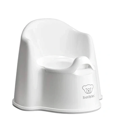 Image de babybjorn pot fauteuil, blanc/gris