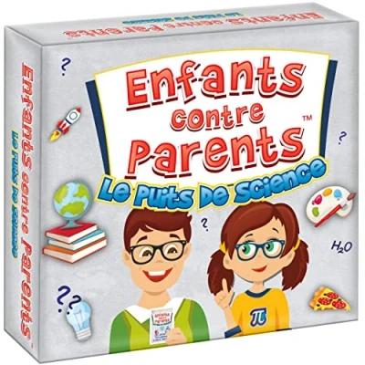 Afbeelding van KANGUR Bordspel, quiz, educatief spel, familie, gezelschapsspellen voor kinderen, kinderen tegen ouders, wetenschappelijke put, vanaf 7 jaar