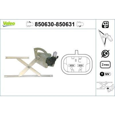 Afbeelding van Valeo Raammechanisme 850630