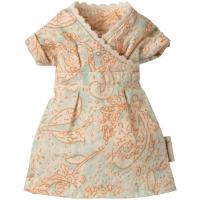 Afbeelding van Maileg poppenkleding moeder bloemenjurk 15 cm