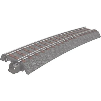 Afbeelding van H0 Märklin C rails (met ballastbed) 24315 Gebogen 15 R3