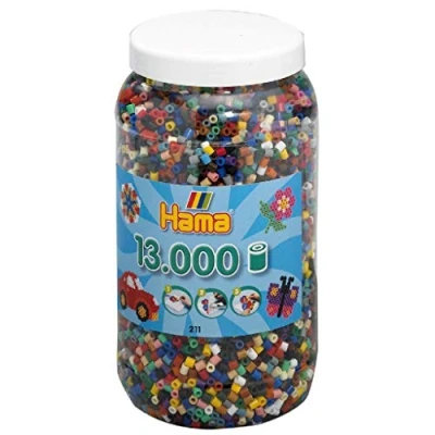 Afbeelding van Hama Strijkkralen in Pot Mix (067), 13.000st.