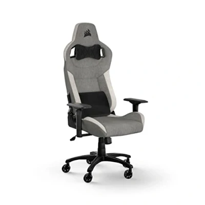 Afbeelding van Corsair T3 Rush gamestoel Zitgedeelte van mesh Rugsteun gaas Zwart/Grijs