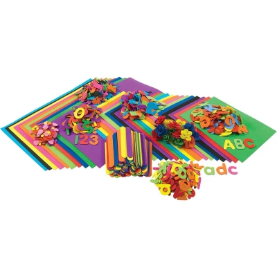 Afbeelding van Colorations Klaslokaal Foam Knutselset, 914dlg.