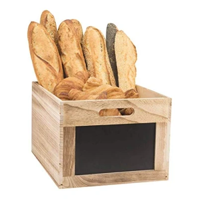 Afbeelding van Chalkboard wooden crate