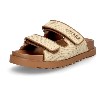 Afbeelding van Guess Fadelize Muiltjes, Dames, Maat: 38, Beige Textiel