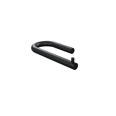 Afbeelding van Waterevolution Flow Toiletrolhouder U vorm zonder klep mat zwart A130BPR
