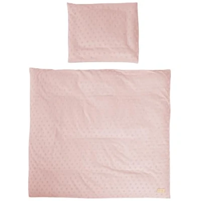 Image de roba Parure de Lit Bébé Bio Lil Planet 2 Pièces 80 x cm + 40 35 Certifiée GOTS et OEKO TEX Rose