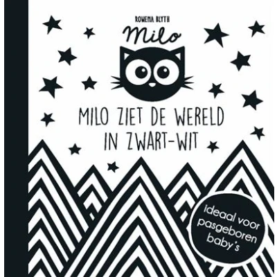 Image de Milo ziet de wereld in zwart wit