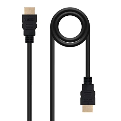 Afbeelding van HDMI Kabel NANOCABLE V2.0, 1m 10.15.3601 V2.0 4K 1 m Zwart
