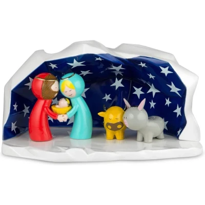 Afbeelding van Alessi kerststal Happy Eternity Baby