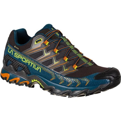 Afbeelding van La Sportiva Ultra Raptor II GORE TEX Outdoorschoenen, Heren, Maat: 45, Storm blue/lime punch Kunststof/ textiel