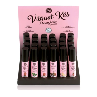 Afbeelding van Secret Play Vibrant Lip Gloss Display 24PC Cola