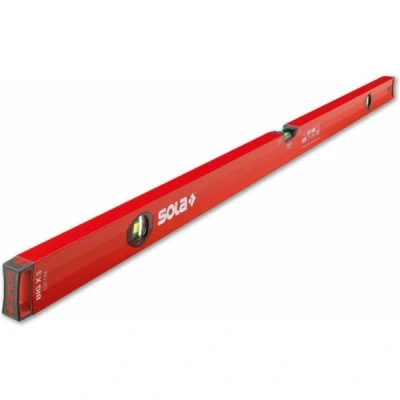 Image de SOLA BigX 3 120 profil aluminium tube niveau à bulle rouge cm 4201116931