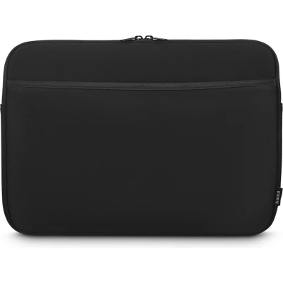 Afbeelding van Hama Laptophoes Laptop Sleeve Neoprene mit Vorderfach, 36 40 cm (14,1 15,6), Schwarz Geschikt voor max. (laptop): 39,6 (15,6) Zwart
