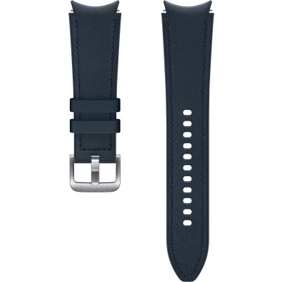 Afbeelding van Samsung Hybrid Leather Band Geschikt voor Galaxy Watch4 M/L Blauw