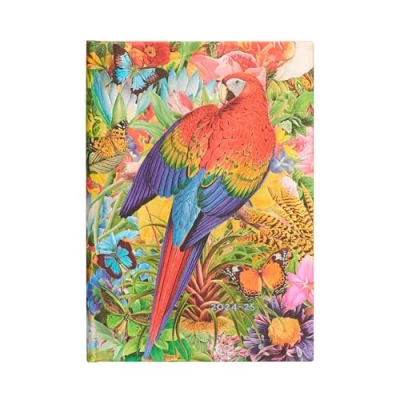 Afbeelding van Agenda 24/25 Paperblanks 18M Tropical Garden Midi HOR