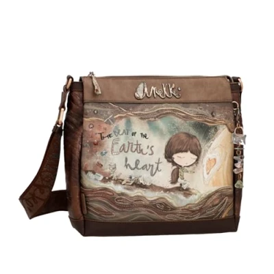 Afbeelding van Anekke Midden core schoudertas functioneel design, afmetingen: 28/24/8 cm, accessoires en voor dames, diverse, Diverse