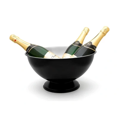 Afbeelding van Leopold Vienna Champagneschaal &amp; champagnekoeler Classic II zwart