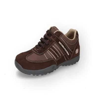 Afbeelding van Dockers by Gerli Sneakers laag cafe, Heren, Maat: 47, Cafe Leer en imitatieleer