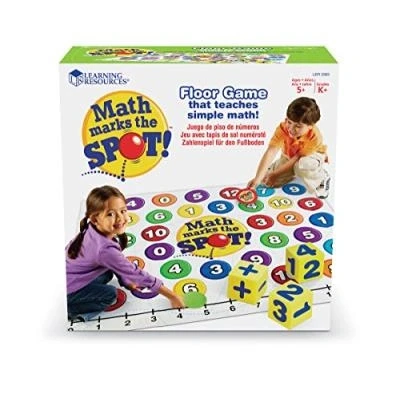Image de Learning resources ler0383 jeu d&#039;activités mathématiques marks the spot de