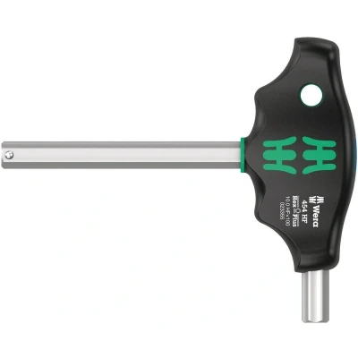 Afbeelding van Wera 05023354001 Hex Plus HF T greep Zeskant Schroevendraaier 10 x 100mm 454