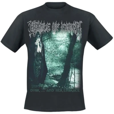 Afbeelding van Cradle Of Filth Dusk &amp; Her Embrace Heren T shirt S Zwart