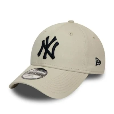 Afbeelding van New Era York Yankees Stone 9FORTY Pet Junior Cream Beige Petten