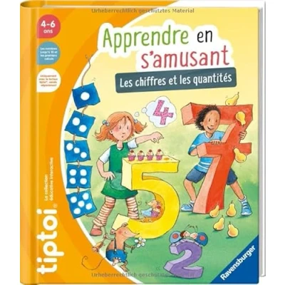 Afbeelding van Ravensburger tiptoi® Interactief boek Leren met plezier: cijfers en hoeveelheden Elektronisch educatief spel, zonder scherm Vanaf 4 jaar Franse versie 13099049