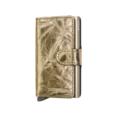 Afbeelding van Secrid Miniwallet Crunch gold pasjeshouder