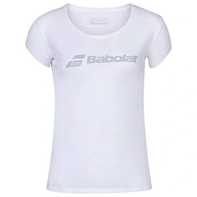 Afbeelding van Babolat Exercise Tee W T shirt voor dames, Wit/Wit