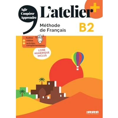 Afbeelding van L&#039;atelier+ B2: Kursbuch mit didierfle.app und E Book