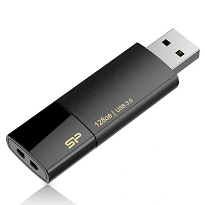 Afbeelding van Silicon Power USB stick 3.0, B05 128GB, zwart