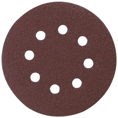 Afbeelding van Makita schuurschijf ø125mm K80 rood (per 10 stuks)