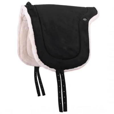 Afbeelding van QHP Bareback Pad Zwart Pony
