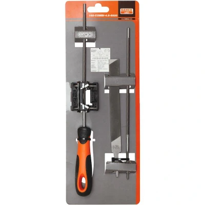 Image de BAHCO 168 COMBI 4.8 6920 Set de limes pour tronçonneuse ERGO avec poignée amovible et guide lime 4,8 mm x 200