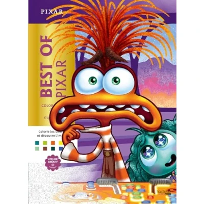 Afbeelding van COLORIAGES MYSTERES DISNEY BEST OF PIXAR