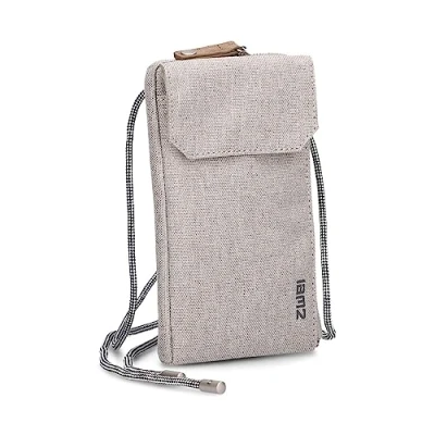 Afbeelding van zwei Schoudertas mobiele telefoon Olli Op30 Phonecase Creme Beige