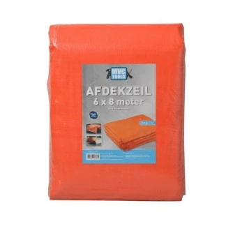 Afbeelding van Afdekzeil Gardalux 6 x 8 m (150 gr/ m², Oranje, Waterdicht)