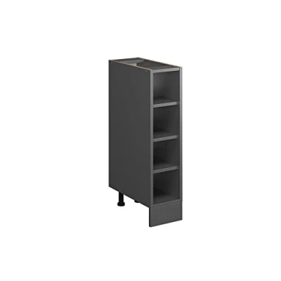 Afbeelding van Vicco Keukenrek R Line, Antraciet/Antraciet, 20 cm zonder werkblad