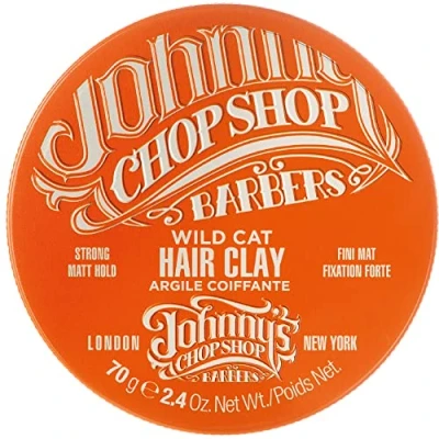 Afbeelding van Johnny&#039;s Chop Shop Wilde kattenhaarklei, sterke grip, matte afwerking (70 g)