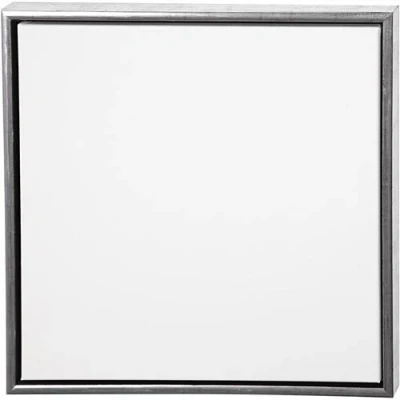 Image de ArtistLine toile avec cadre 54 x cm argent