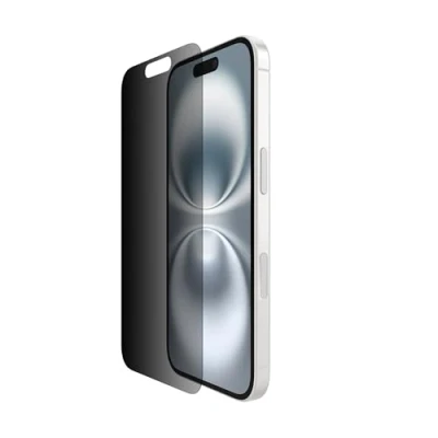 Image de Belkin InvisiGlass Protection d&#039;écran pour téléphone portable traité verre avec filtre de confidentialité à double sens Apple iPhone 14 Pro, 15, 16